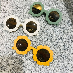 Girls Flower Sunglasses UV400 Protection