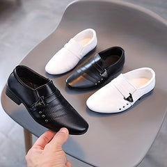Boys Monk Loafers Wear resistant Non Slip Comfy Casual Shoes