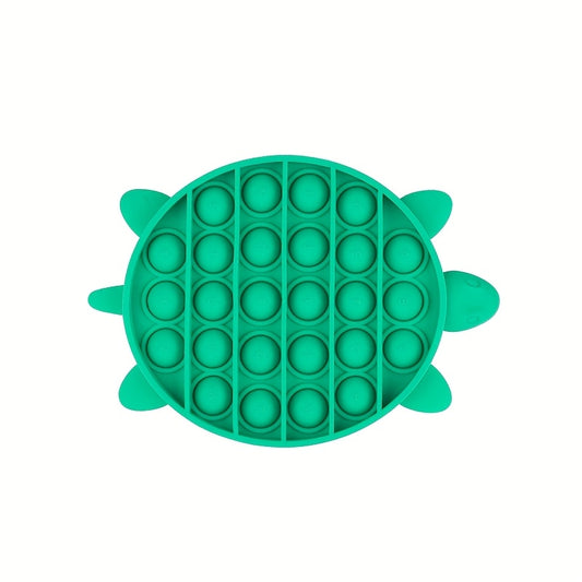 Green Turtle Bubble Relax Puzzle Toy Finger Toys Pop Fidgets for Adults and Kids