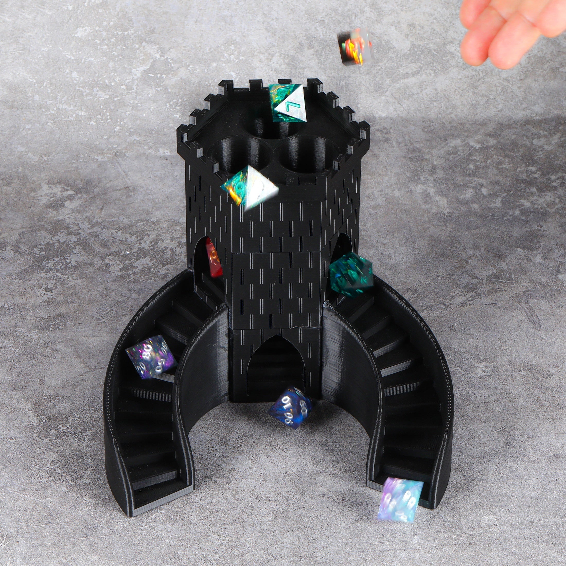 Castle Dice Tower for RPGs