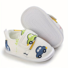 Cartoon Sneakers for Baby Girls Lightweight Non slip Walking Shoes