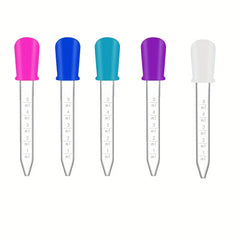 Silicone 5 ML Clear Liquid Medicine Eye Dropper for Candy Mold