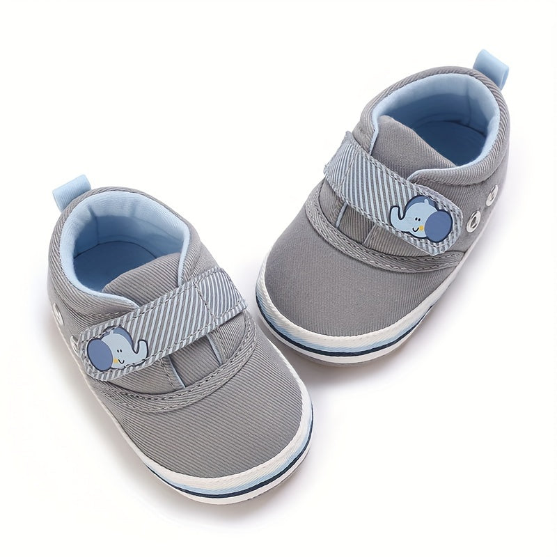 Cartoon Baby Boys Sneakers Lightweight Non Slip Shoes for Indoor Outdoor Walking