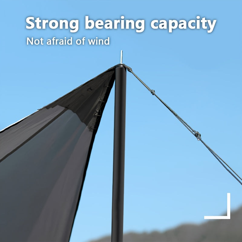 2pcs Lightweight Canopy Tent Support Poles 8 Sections with Storage Bag