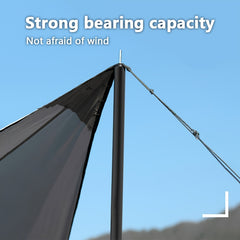 2pcs Lightweight Canopy Tent Support Poles 8 Sections with Storage Bag