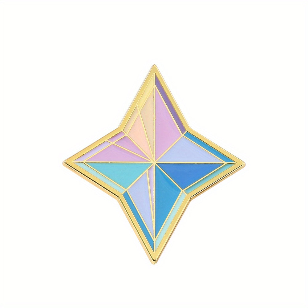 Anime Star Lapel Pin for Cosplay Fans