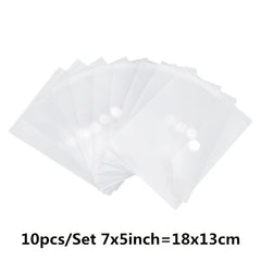 10pcs Magnetic Sheets/Plastic Bags for Scrapbooking Stamp Die Storage