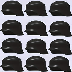12pcs Mini Building Block Character Warrior Helmets DIY Dressing Toys