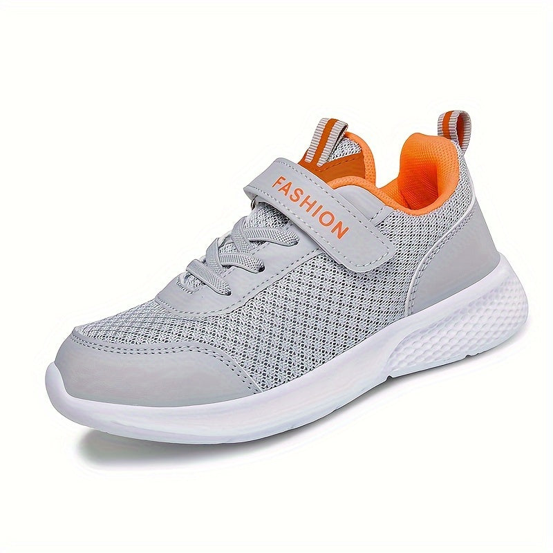 Boy's Knit Breathable Running Shoes Soft Sole Sneakers