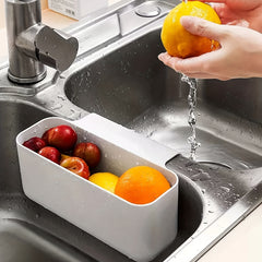 Saddle-shaped Sink Strainer Colander Drain Basket Kitchen Waste Ve