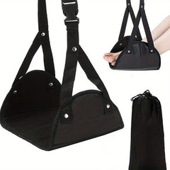 Travel Foot Rest Portable Airplane Foot Hammock Nylon Office Travel Accessories