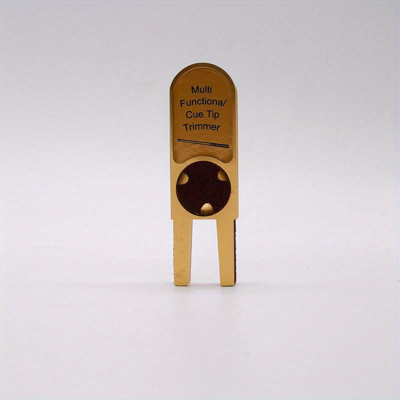 3 In 1 Pool Cue Tip Trimmer U Shaped Repair Tool
