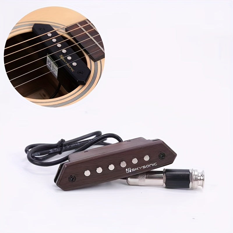 810 Skysonic Acoustic Guitar Clear Sound Tone & Volume Control