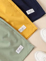 3pcs Boys Letter Print Casual Quick-drying Shorts for Summer