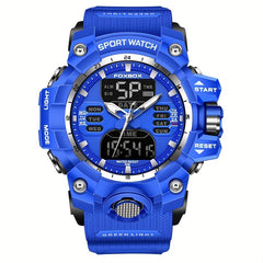 Women's Military Sport Chronograph Watch Waterproof Quartz Digital