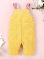 Baby s Suspenders Corduroy Bib Pants