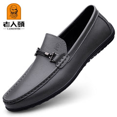 Men's Comfy Moccasin Loafers Slip On Driving Shoes