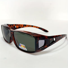 Polarized Sunglasses for Men and Women Bean Colored Frame Myopia Friendly