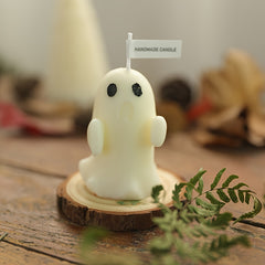 Halloween Ghost Candle Smokeless Fragrance Candle Christmas Decor