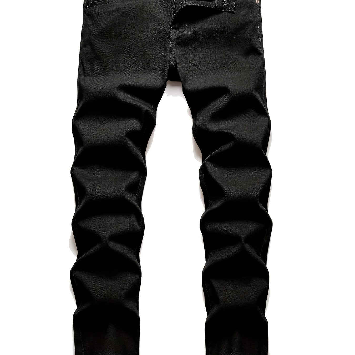 Men's Medium Stretch Jeans Casual Pocket Slim Pants