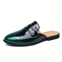 Men's Comfy Backless Loafers Casual Mules