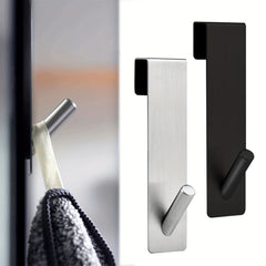 Shower Door Back Hook Stainless Steel Towel Rack