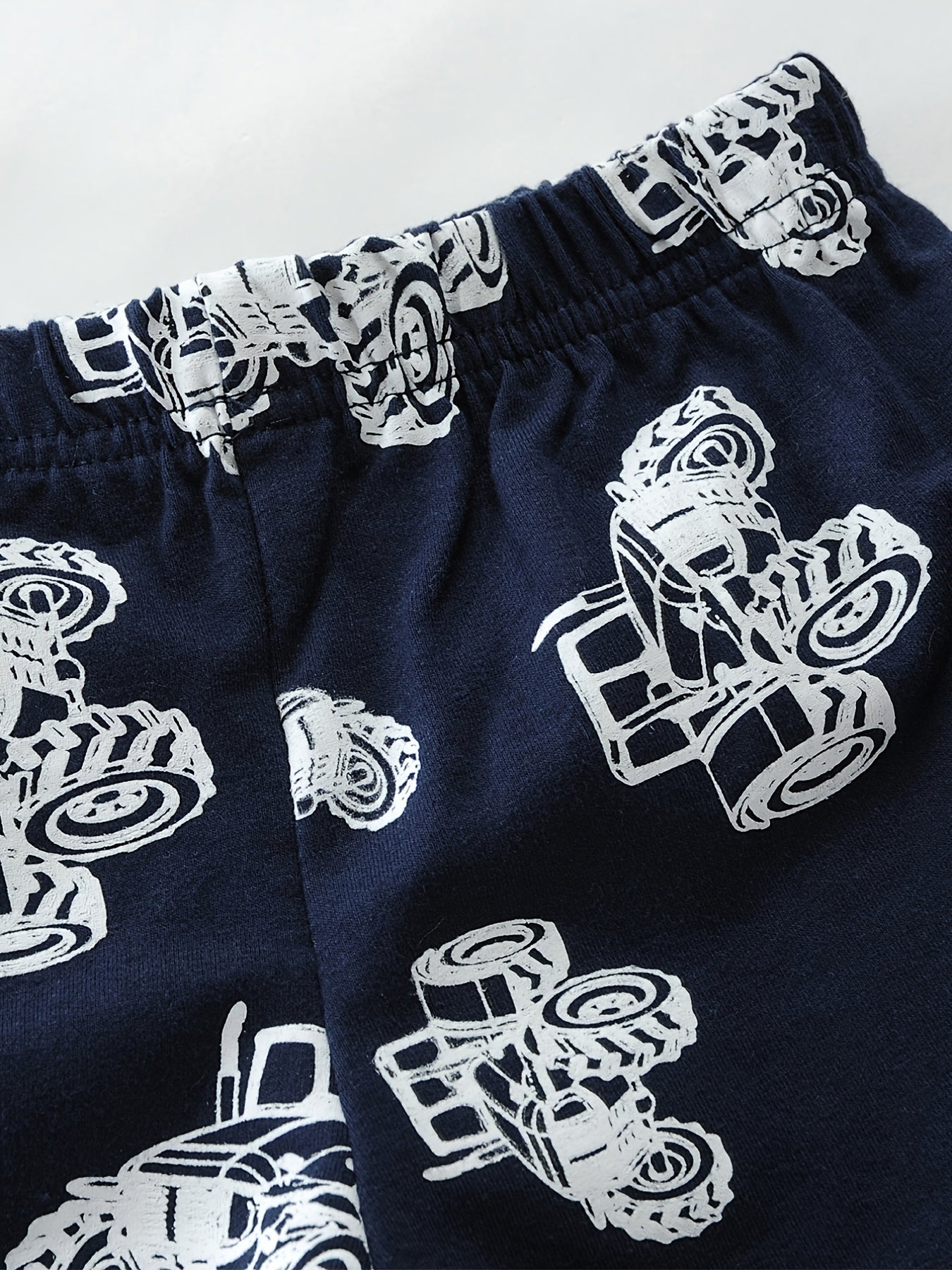 Boys Glow In The Dark Truck Pajama Set
