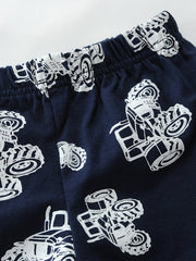 Boys Glow In The Dark Truck Pajama Set