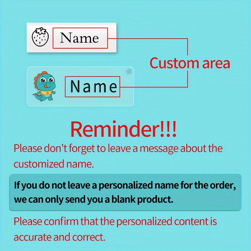 Custom Name Shoe Rings & Stickers, Waterproof & Tear-resistant
