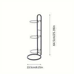 Ball Storage Rack Basketball Storage Rack Folding Floor Football Storage Rack