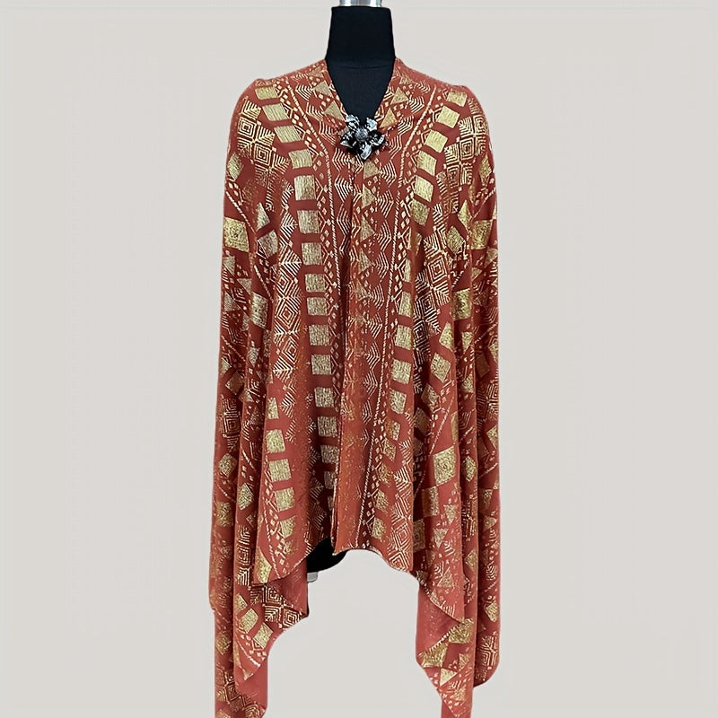 1920s Vintage Shawl Classic Head Wrap Turban Scarf for Women