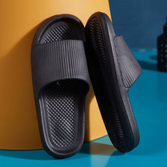 Men Slides Non Slip Open Toe Quick Dry Slippers Indoor Outdoor