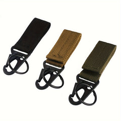Outdoor Climbing & Travel Waist Belt Key Hook Carabiner