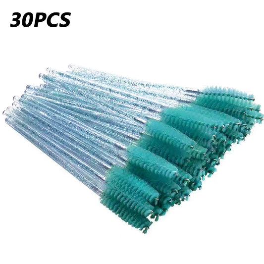 50Pcs Crystal Eyelash Mascara Brushes Wands Makeup Kits Eyelash Brush