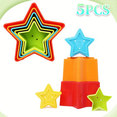 Stacking Cups Toy for Baby 6-12 Months, Bath Toys for Toddler