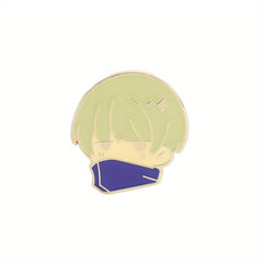 4pcs Cartoon Character Brooch Y2K Enamel Pin Metal Paint Badge
