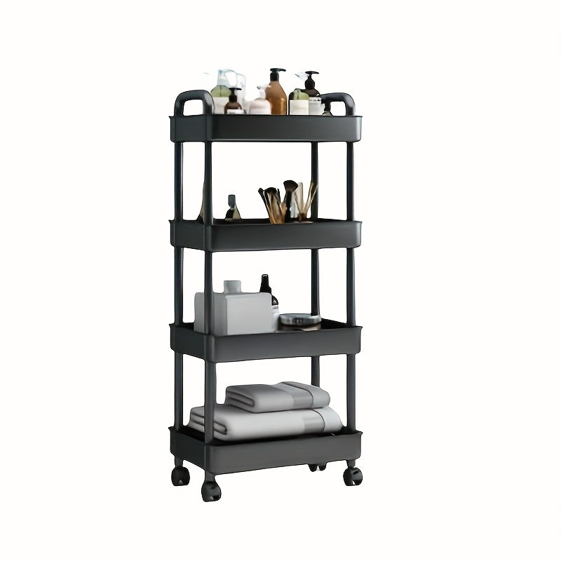 Small Cart Storage Rack Rolling Organization Cart