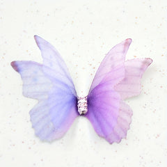 DIY Mixed Butterfly Tulle Accessories for Bouquet Jewelry Mat