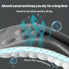 Latex Sport Insoles Soft High Elasticity Arch Support Running Insoles