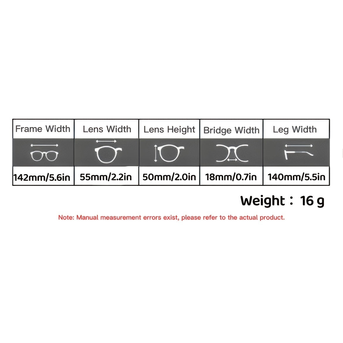 Stylish Irregular Glasses for Men