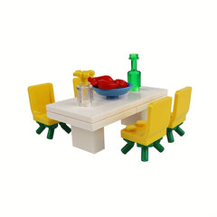 Stacking Blocks Dining Table Model Ornaments