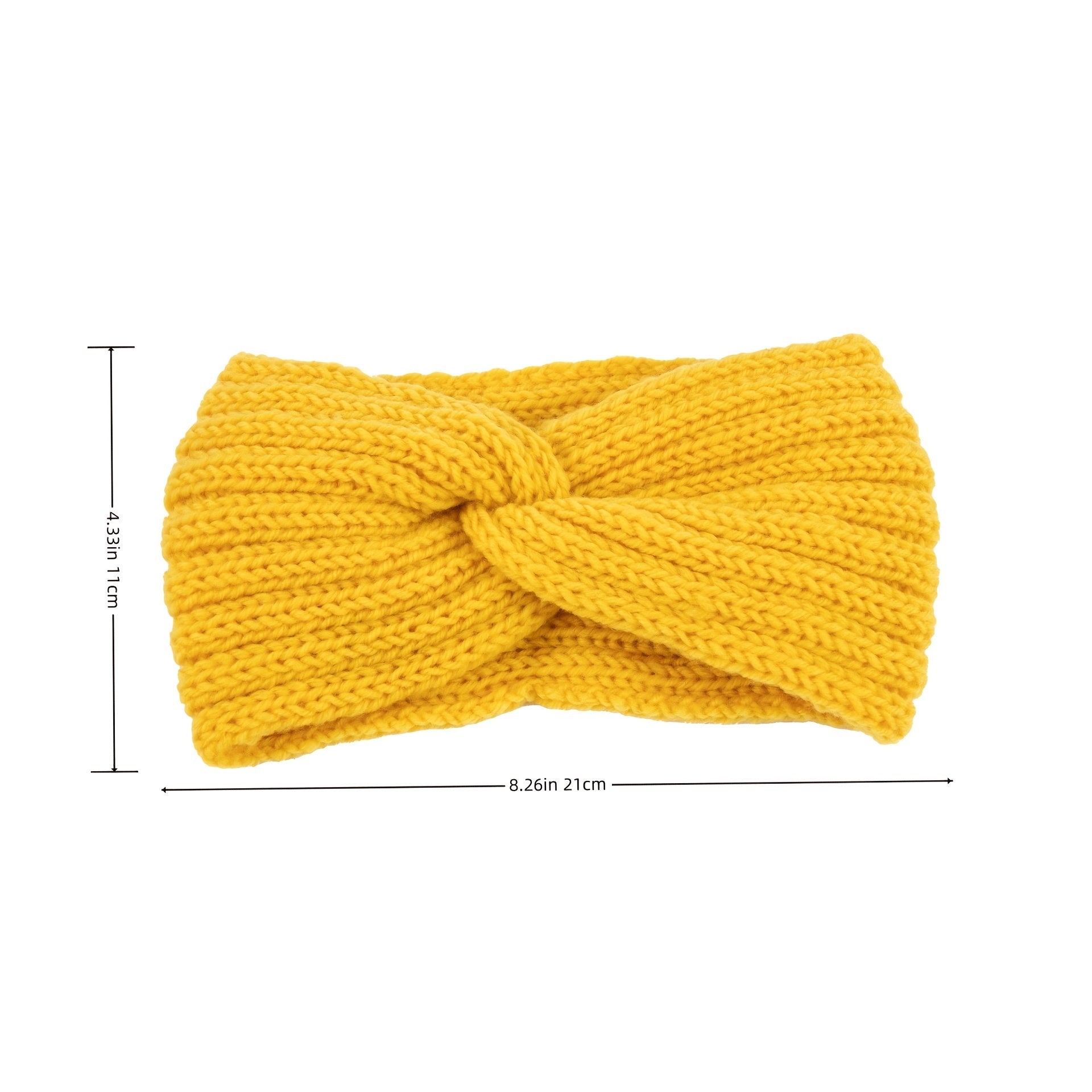 Soft Cable Knit Winter Headband for Women