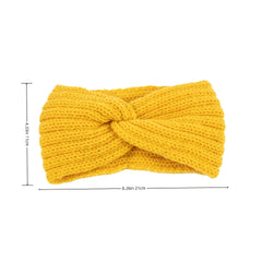 Soft Cable Knit Winter Headband for Women