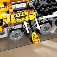 1012pcs Urban Series Engineering Vehicle Building Set with Crane and Bucket