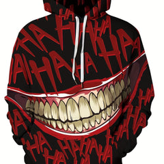 3D Print Graphic Hoodie Men's Pullover Autumn Winter