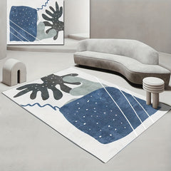 Modern Abstract Area Rug Soft Non-slip Carpet Washable