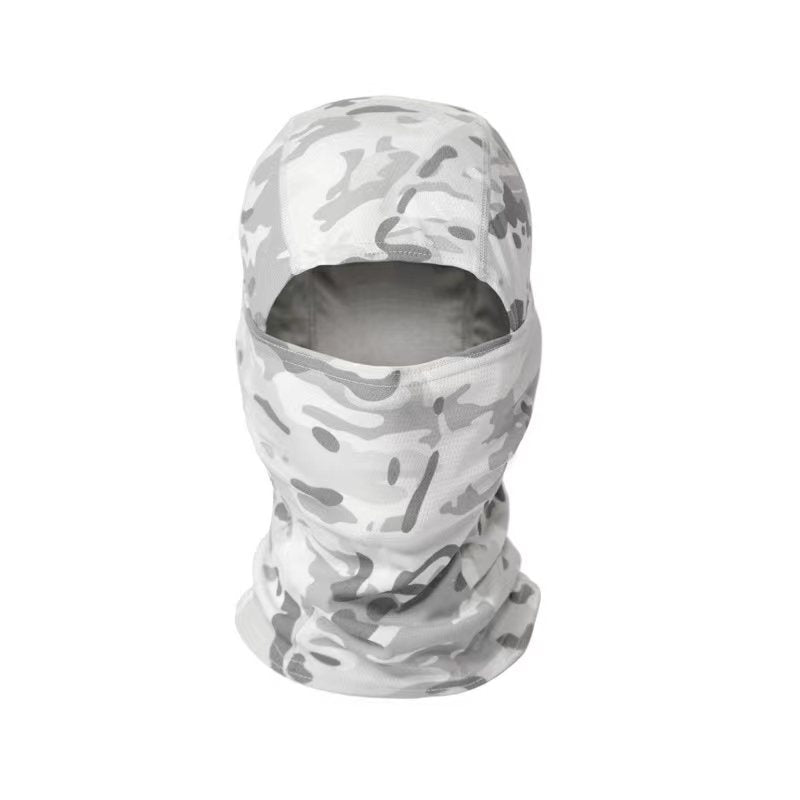 1pc Camouflage Balaclava Face Mask Neck Gaiter for Outdoor Activities