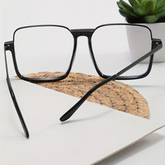 Large Square Sunglasses UV400 Sun Shades Glasses with Case