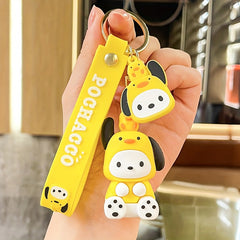 Cartoon High-end Couple Pendant Key Chain