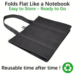 3 Pcs Reusable Grocery Bags Lightweight Storage Handbag
